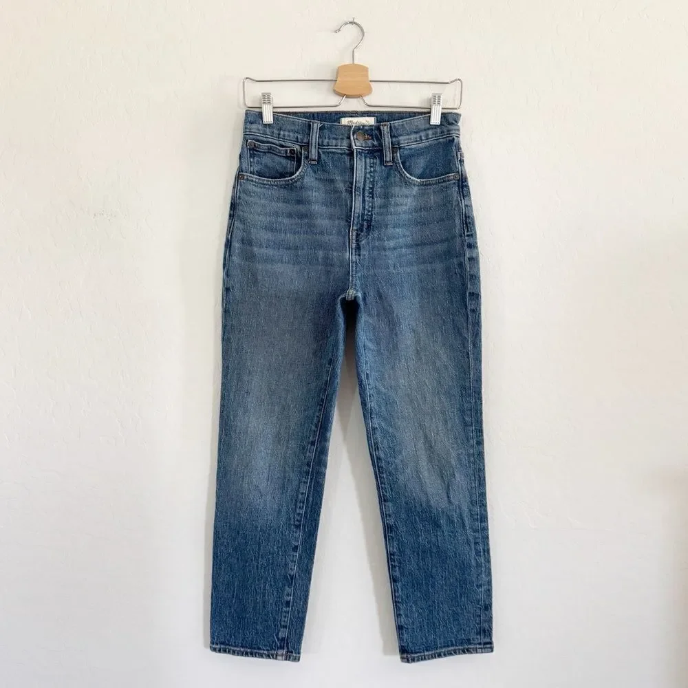 Madewell Classic Straight Jeans in Coldbrook Wash size 26